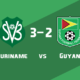 suriname vs guyana