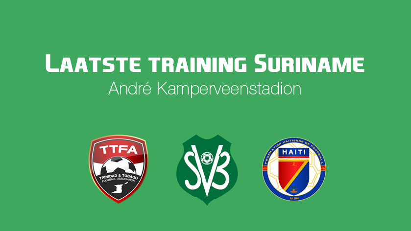 Laatste training Natio